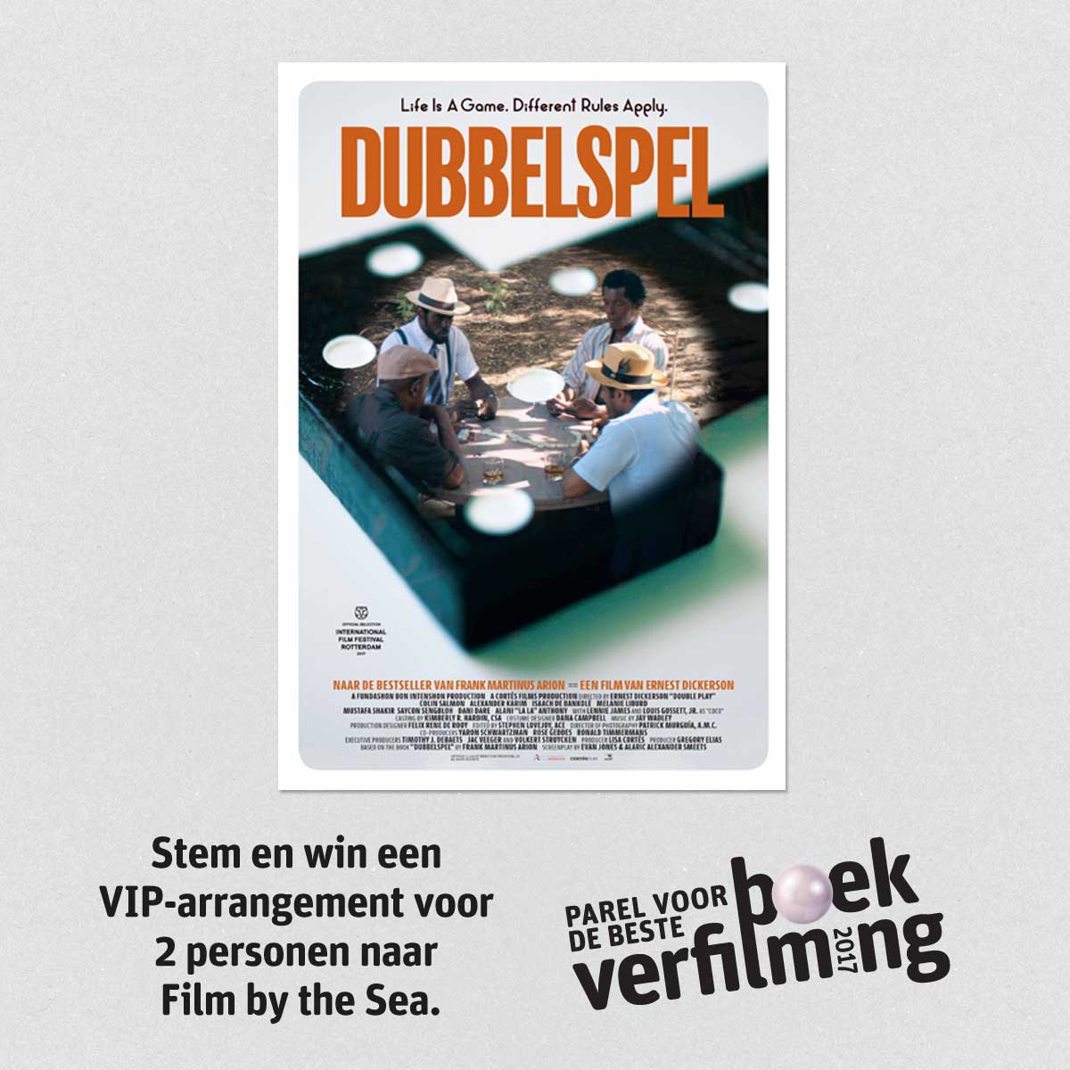 Boekverfilming's tweet photo. @ernestdickerson made #Dubbelspel for @ParadisoFilm en is nominated for 'Best @Boekverfilming'. Vote now:  https://t.co/DoZHsPtenZ https://t.co/w4GIFTxYAZ