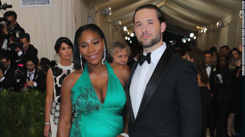 CNN's tweet photo. Serena Williams gives birth to a baby girl https://t.co/At0XMdgwZm https://t.co/YbJQiCMVq2