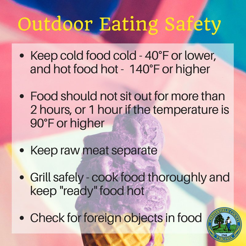 ChesterfieldVa's tweet photo. Grilling out this weekend? Keep the potato salad cool and the burgers hot! https://t.co/0ouEigLa6u