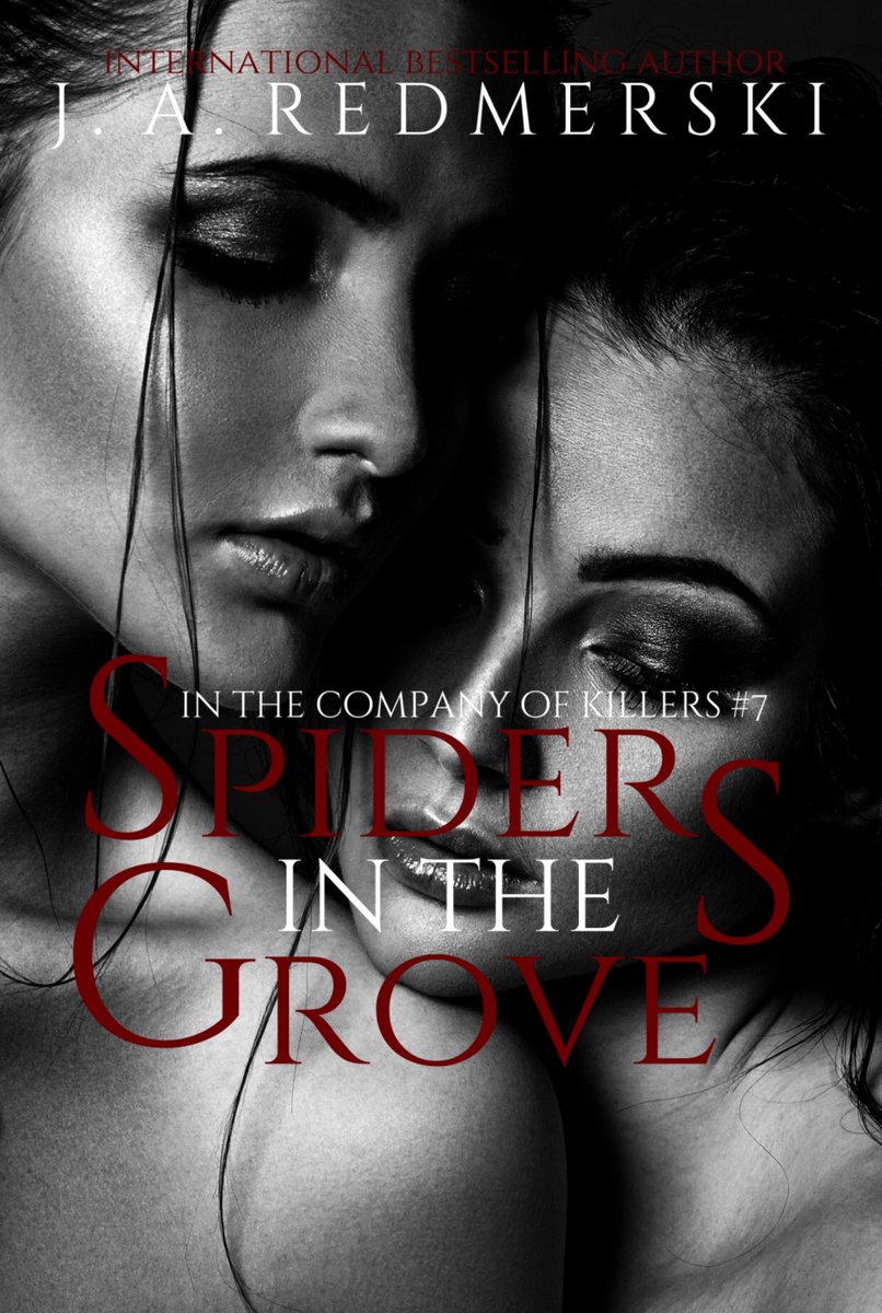 I can't even contain myself right now!! Spiders in the Grove has a cover and my whole year has been made! This series is my life 🔪🖤🕷
