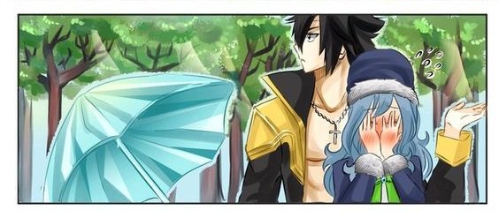 Pretty much me, some loving Gray & Juvia art for you☺️💙 #FairyTail