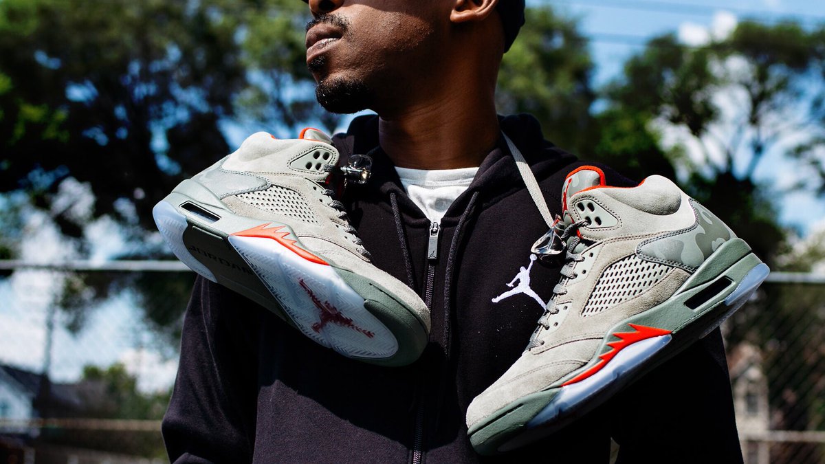 SOLESINC's tweet photo. Air Jordan 5 "Camo"
Available FCFS at all Soles Inc Locations
#SoBe | #LasOlas | #Coco | #Boca https://t.co/d48IIlNX8l