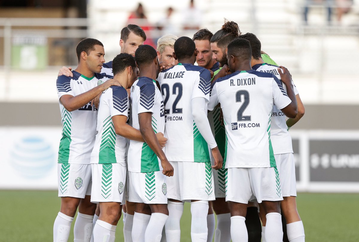 OKCforSoccer's tweet photo. Time to get 3️⃣! MATCHDAY ⚽️ 

🆚@SwopeRangers
⏰ 7:30 PM
🏟 Swope Soccer Village
📺 @NEWS9 Plus
#️⃣ #SPRvOKC

💚💙💚💙 https://t.co/OQ6MoDvD17