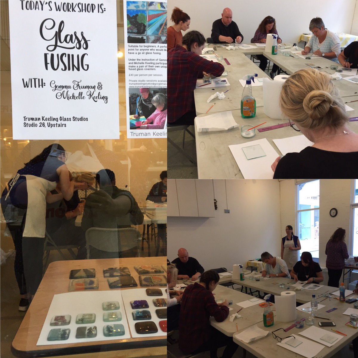 #GlassfusingWorkshop in full swing 😊
#glass #glassfusing #workshop
#manchester #workshops #experience #mcr #nqmanchester #northernquarter