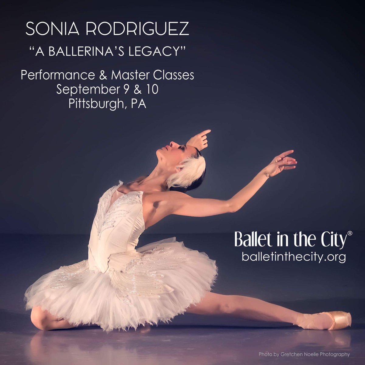 Ballet in the City presents its #Pittsburgh debut with <a href="/sonianboc/">Sonia Rodriguez</a>'s 'A Ballerina's Legacy' at <a href="/KSTheater/">Kelly Strayhorn Theater</a>: balletinthecity.org/programs-and-e…