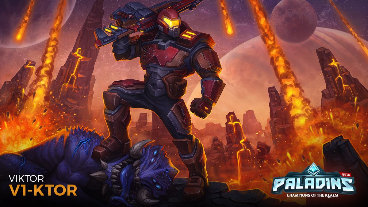 MASSIVE PALADINS GIVEAWAY! Includes L-Exo Suit, V1-KTOR, SunstoneInara, AKinessa, FStrife Collection! gleam.io/5BIar/massive-… <a href="/PaladinsGame/">Paladins: The Game</a>