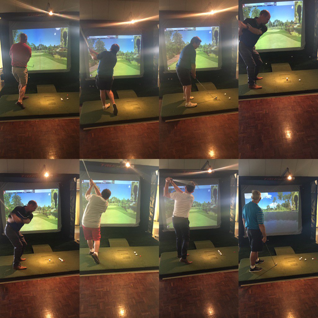 SwingPathGolf's tweet photo. Member of @Llanishengc having a go at the hole in one prize. #holeinone #nearestthepin #swingpathgolf https://t.co/8cQsMs8ZYL