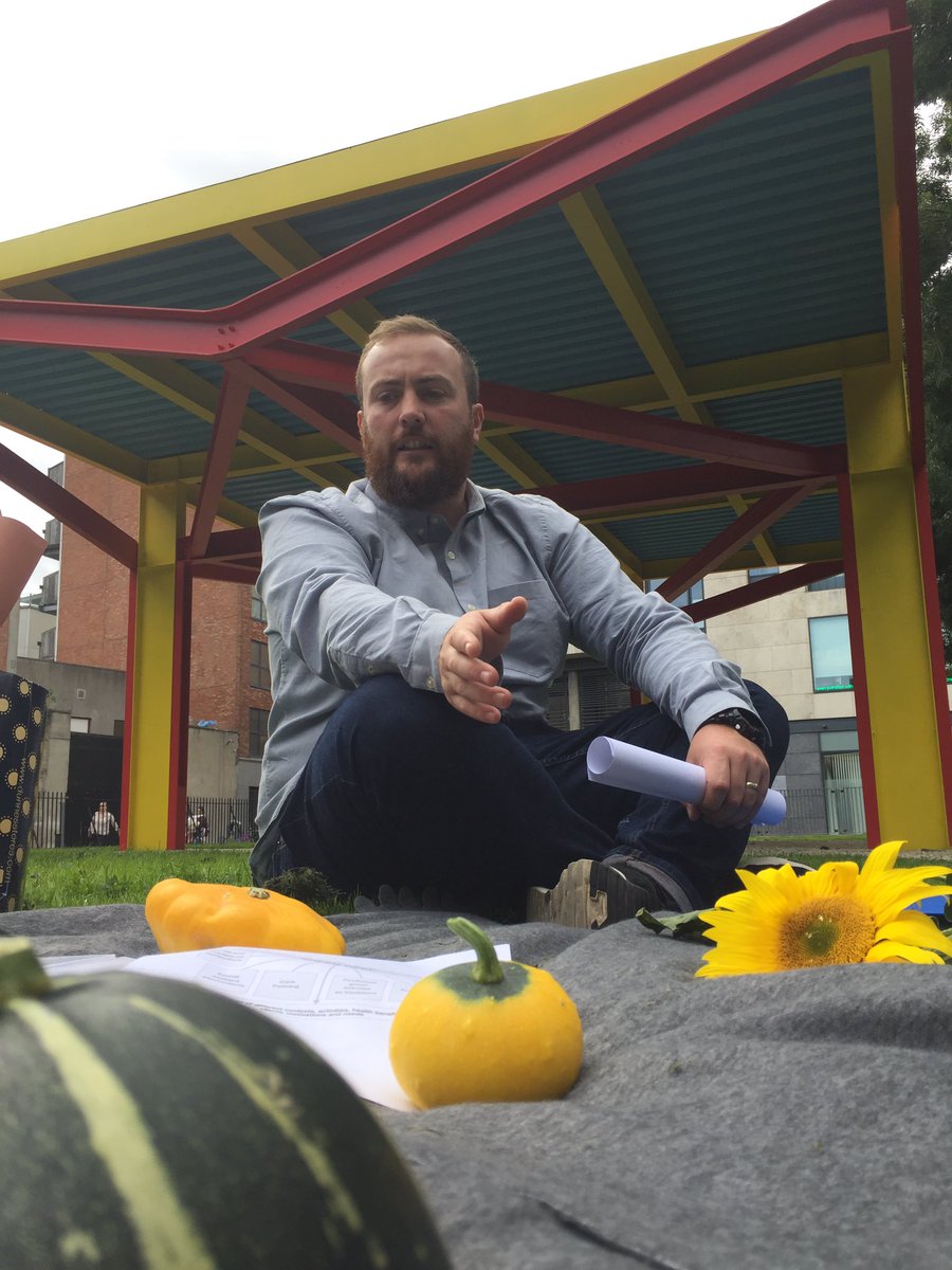 Thanks to Jason Sheridan CEO 'chief eternal optimist' who spoke to us about 'Green Care' and <a href="/hardwickegarden/">Hardwicke Garden</a>  in Circe Pavilion today 🌻🌱