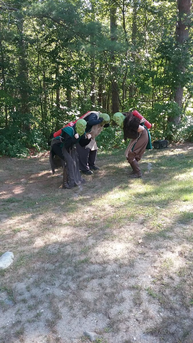 Magestry's tweet photo. Check out our boomsticks! Wake up everyone! #AllHailtheMightyBoom #kaboom #Magestry #LARP https://t.co/Wz09WORPWx