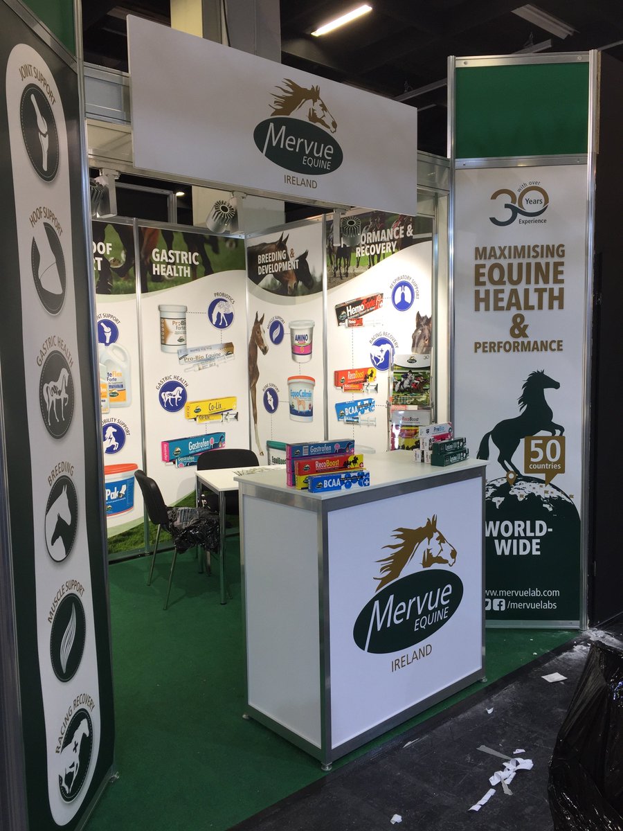 MervueLabs's tweet photo. We are all set ready for Spoga Horse Come by Hall 11.2, Stand M26 if you are attending this great Equine show #SPOGA #SpogaHorse #TeamMervue https://t.co/IuWOc8dt3p