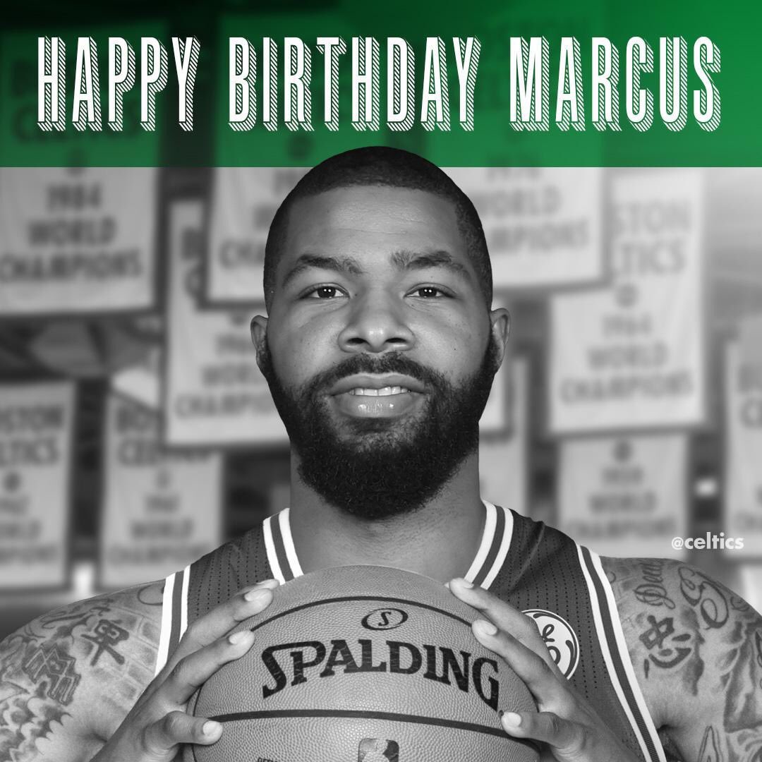 Hoje é aniversário do Marcus Morris! Happy Birthday, Marcus!
Welcome to Boston!!!      