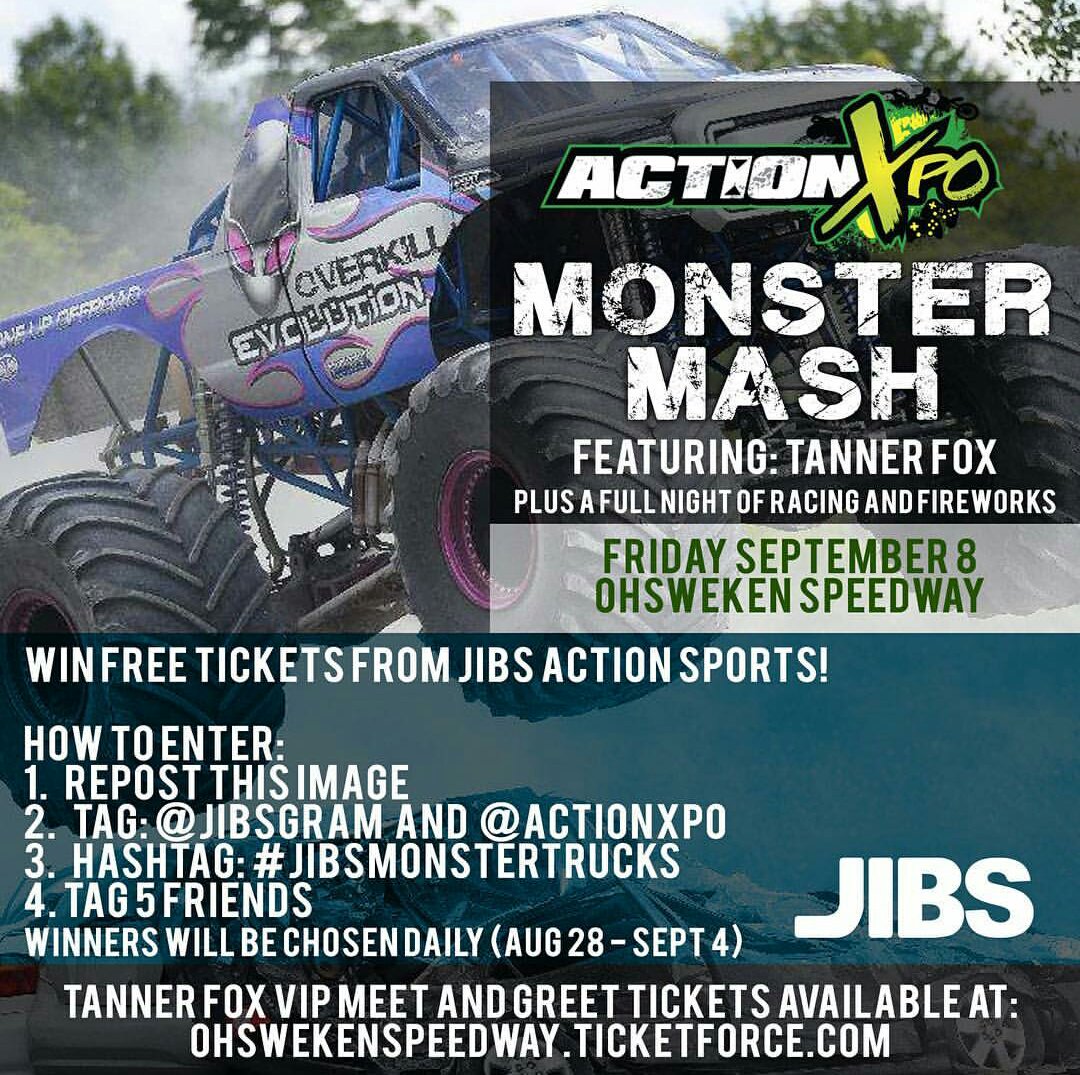 ActionXpo's tweet photo. ActionXpo is back presenting Monster Mash Friday Sept 8 with @tannerfox 

He's back, we're back, and we hope you will be too!

#MonsterMash https://t.co/QCSUQJWYpz