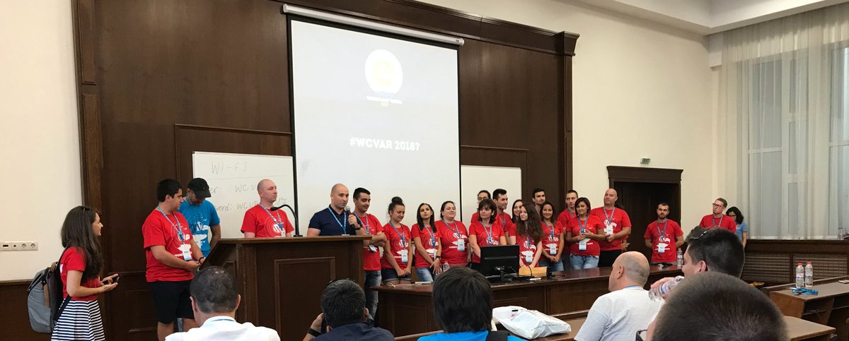 biskobe's tweet photo. Thank you #WCVAR team for organizing such an amazing WordCamp! https://t.co/nlsXolcWsE