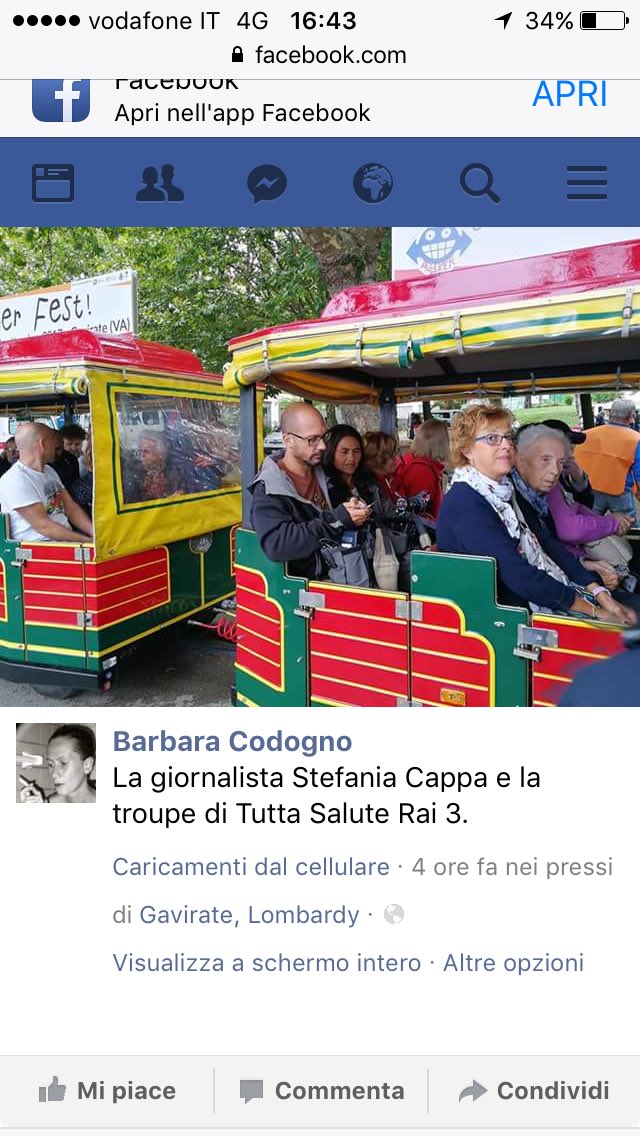 STEFANIACAPPAra's tweet photo. #raitre #tuttasalute #alzhaimerfest https://t.co/jIialxhLoW