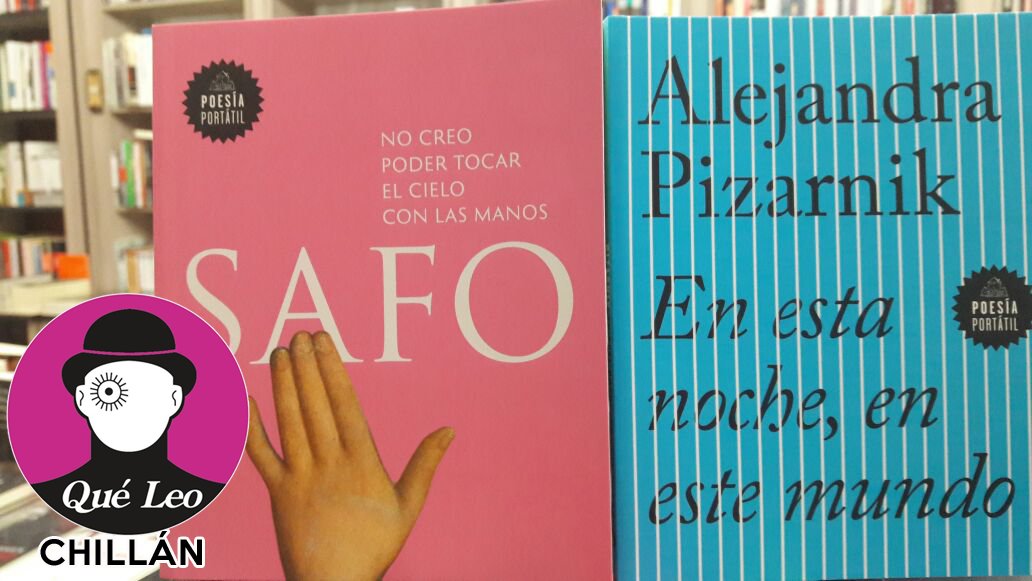 Safo y Alejandra Pizarnik, dos tremendas poetisas imprescindibles. Colección Poesía Portátil. 
📚 @megustaleercl 📚