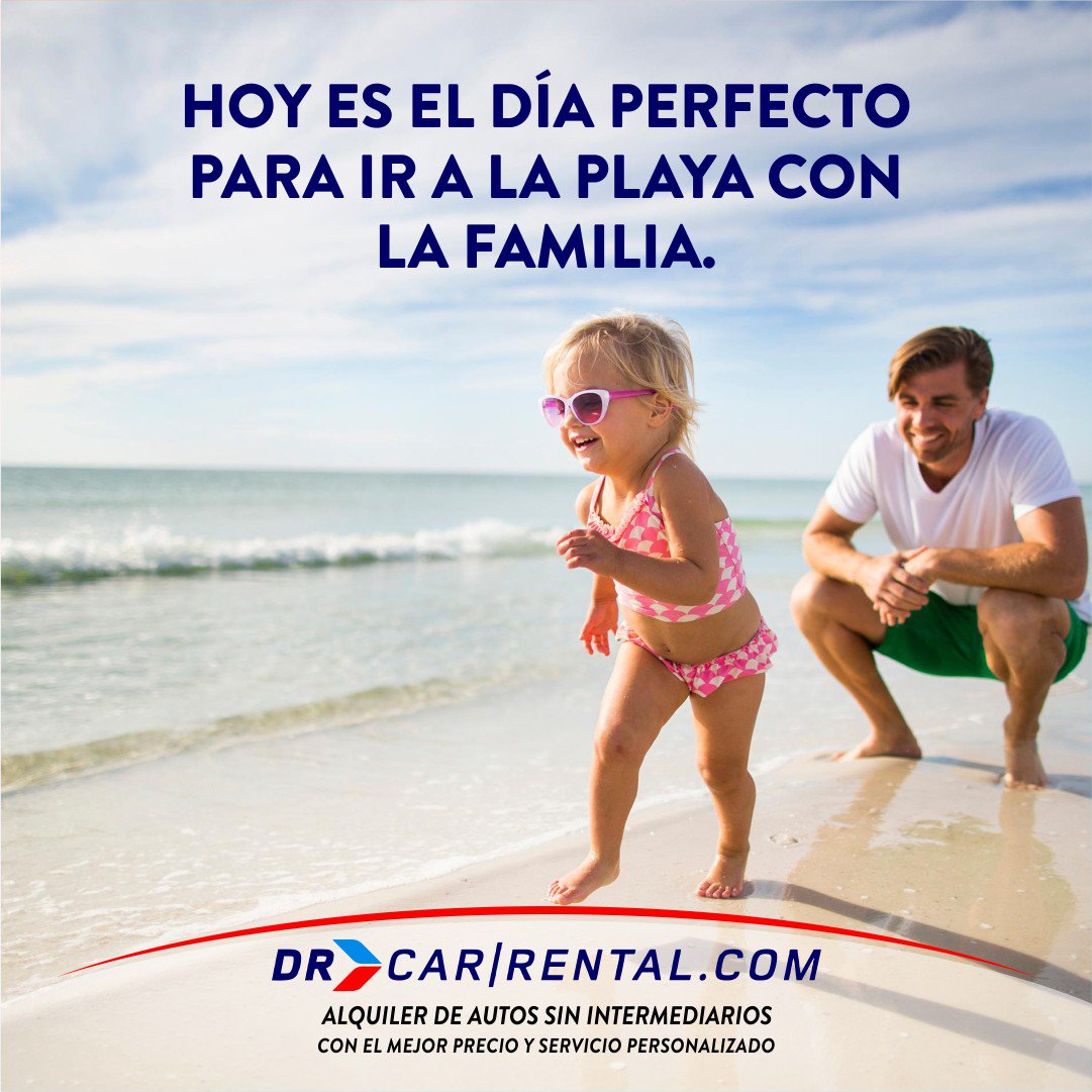 drcarrental's tweet photo. Hoy es el día perfecto para ir a la playa con la familia. ¡Reserva ya! #drcarrental #Eligeeldestino copia el link https://t.co/fZdf8PWWHW https://t.co/Eumo5oyrpK