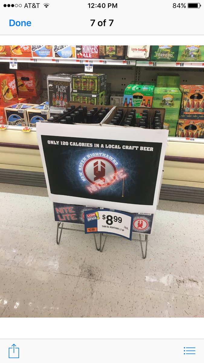 jeffreybhaynes's tweet photo. Only $8.99 sweet #beer #nighthawkbrewing #nitelite https://t.co/FxDADrmnPy