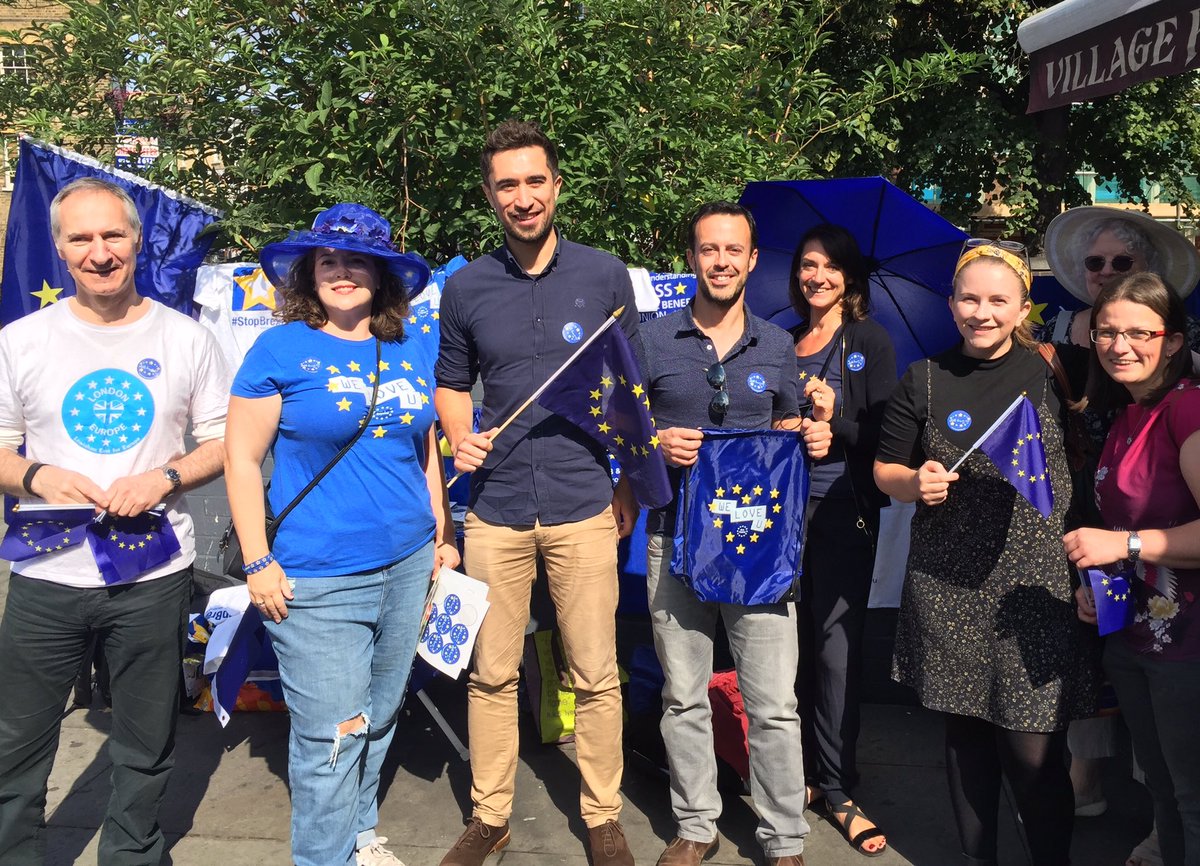kevinbonavia's tweet photo. With @damienegan supporting @leweast4europe in Blackheath. Damien will be a pro-EU Mayor of Lewisham who opposes Brexit #OpenLewisham ✊️🇪🇺 https://t.co/OoFj3cFXh2
