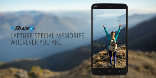 zteusa's tweet photo. Never miss a moment with the #BladeXMax dual 13MP and 5MP cameras and dual-directional panorama. https://t.co/Ng8sef5cO1 https://t.co/o9arY9UpNI