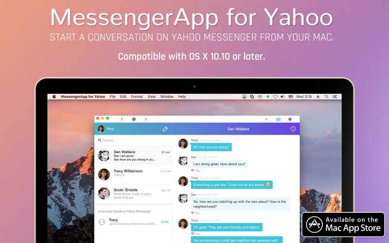 App_Ease's tweet photo. Chat on a reliable client App for Yahoo Messenger. Try #MessengerApp for Yahoo! #MacApp #AppStore #Yahoo! #Chating
https://t.co/PibTBbhKKf https://t.co/OlirrKnYFh