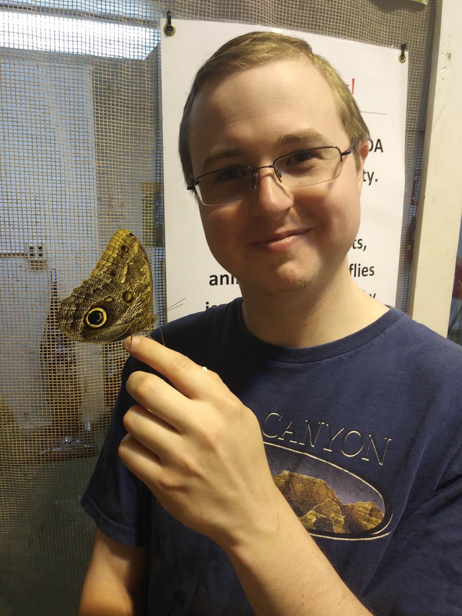 MicahDLynch's tweet photo. Butterfly garden! #socool https://t.co/nDPYOqmBzX