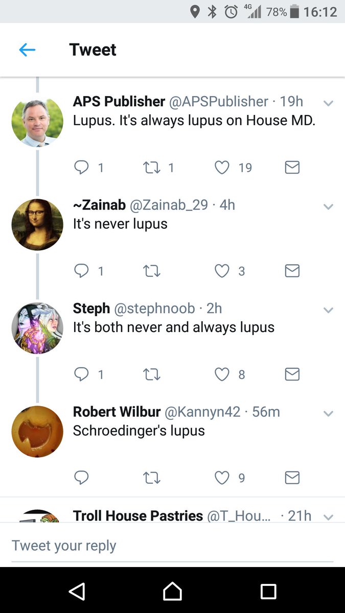MatCro's tweet photo. Twitter, in one tweet and four replies. https://t.co/3I7ftzta9d