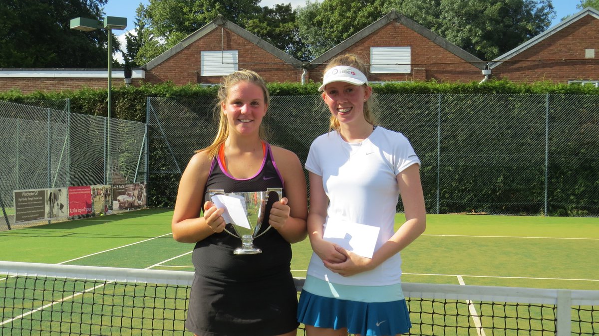 HantsIOWTennis's tweet photo. Congratulations to Freya Ladies Champion and Summer as runner-up @WinchTennis @ThorndenTennis https://t.co/SVnFkJtXQc