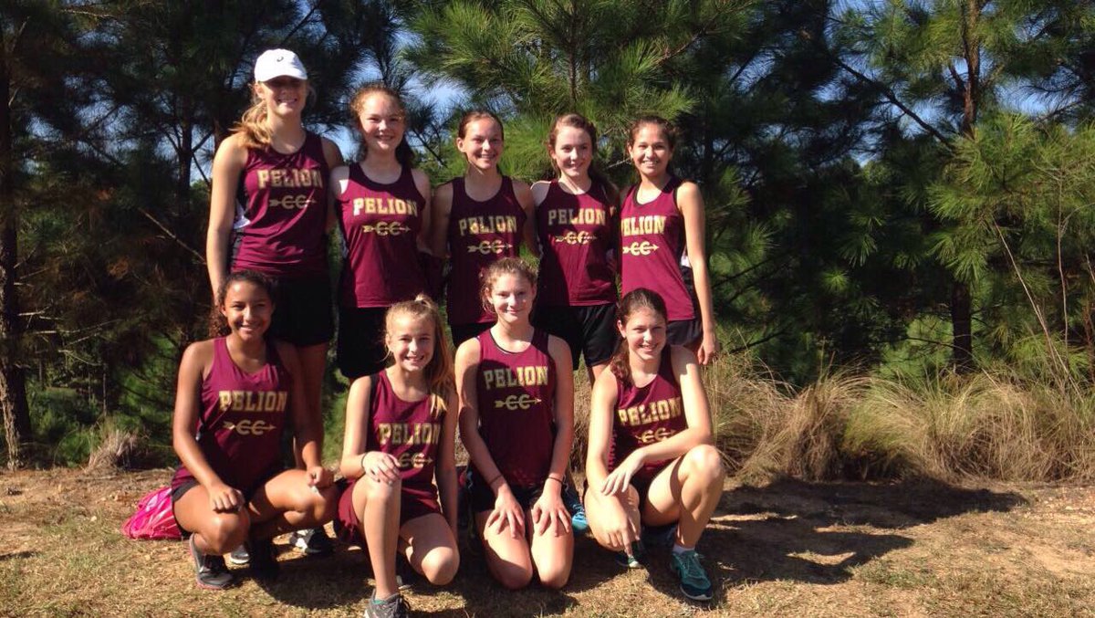 CoachWiles6's tweet photo. So proud to be a part of this Panther program! Good job today! #crosscountry #PelionPanthers https://t.co/TLnUmmUDcA