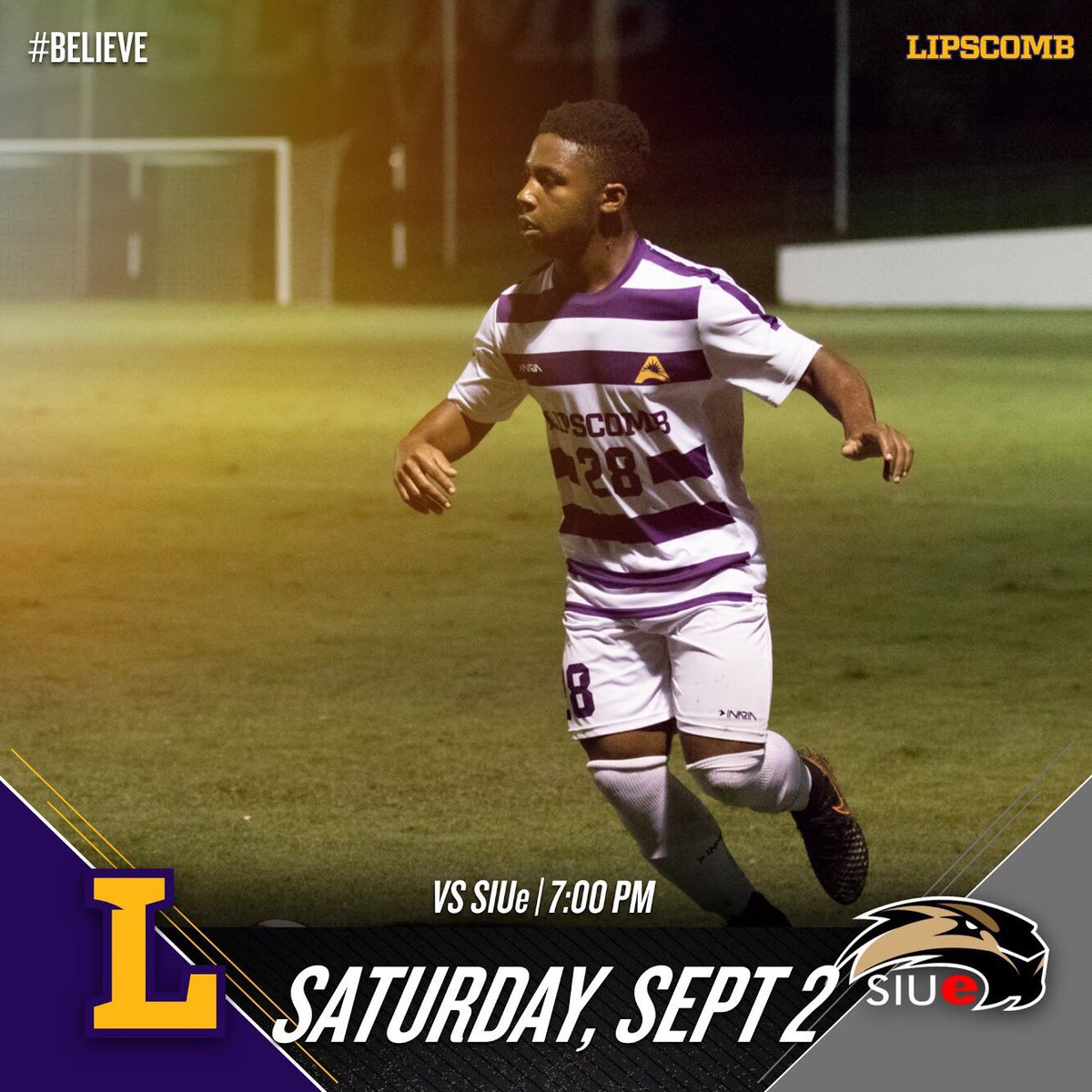 LipscombMSOC's tweet photo. Huge home game tonight! Be at #TheComplex tonight at 7 p.m. to cheer on your Bisons. #BPE https://t.co/Q0cJZgbjjD