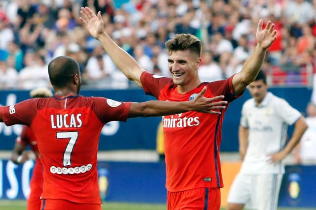 LVDFootball's tweet photo. [#PSG] Thomas Meunier : " Unai Emery sait que je peux jouer comme n°9 et qu’il peut m’y aligner s’il le veut. " https://t.co/8r9RpmciYj