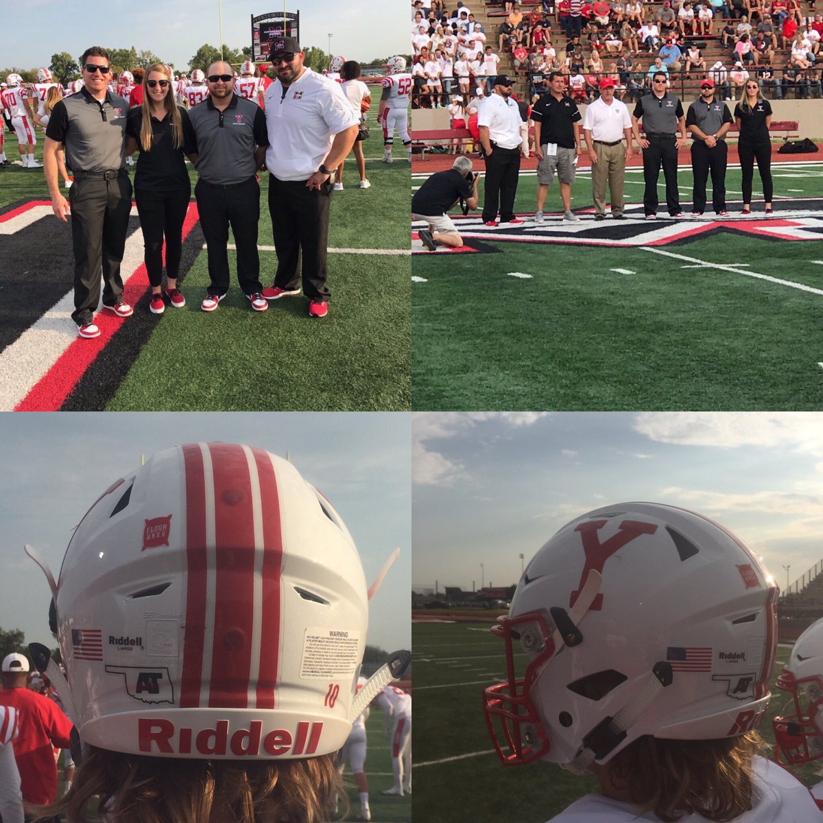 leanderwalker's tweet photo. Thankful to represent the Athletic Training profession in the  @OKATC #SafetyInFootball Campaign. @NATA1950 @DtrainAT @emshan10 @ckatc84 https://t.co/2jKBbP0sAA