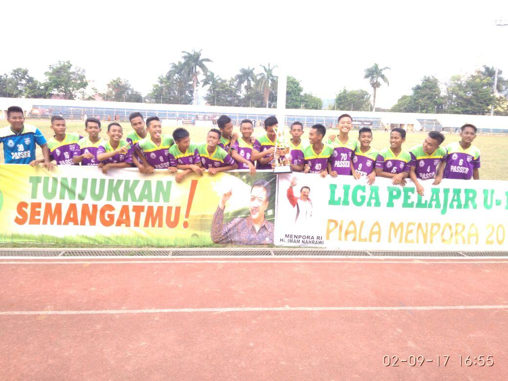 Selamat! SSB Passer Metro juara LPU-16 P. Menpora 2017 Provinsi Lampung <a href="/imam_nahrawi/">Imam Nahrawi</a> <a href="/Deputi3Menpora/">Deputi 3 Kemenpora</a> <a href="/asdep_ordik/">AsdepOrdik Kemenpora</a>