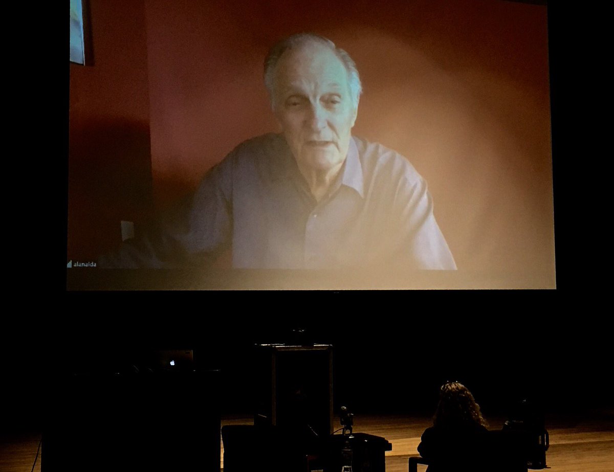 goranm's tweet photo. Great to hear Alan Alda @AINNetwork #AIN17 on how he uses #Improvisation to help scientists share stories @CTSA_UCIrvine @UCIrvine last week https://t.co/8FG9ybhjmY
