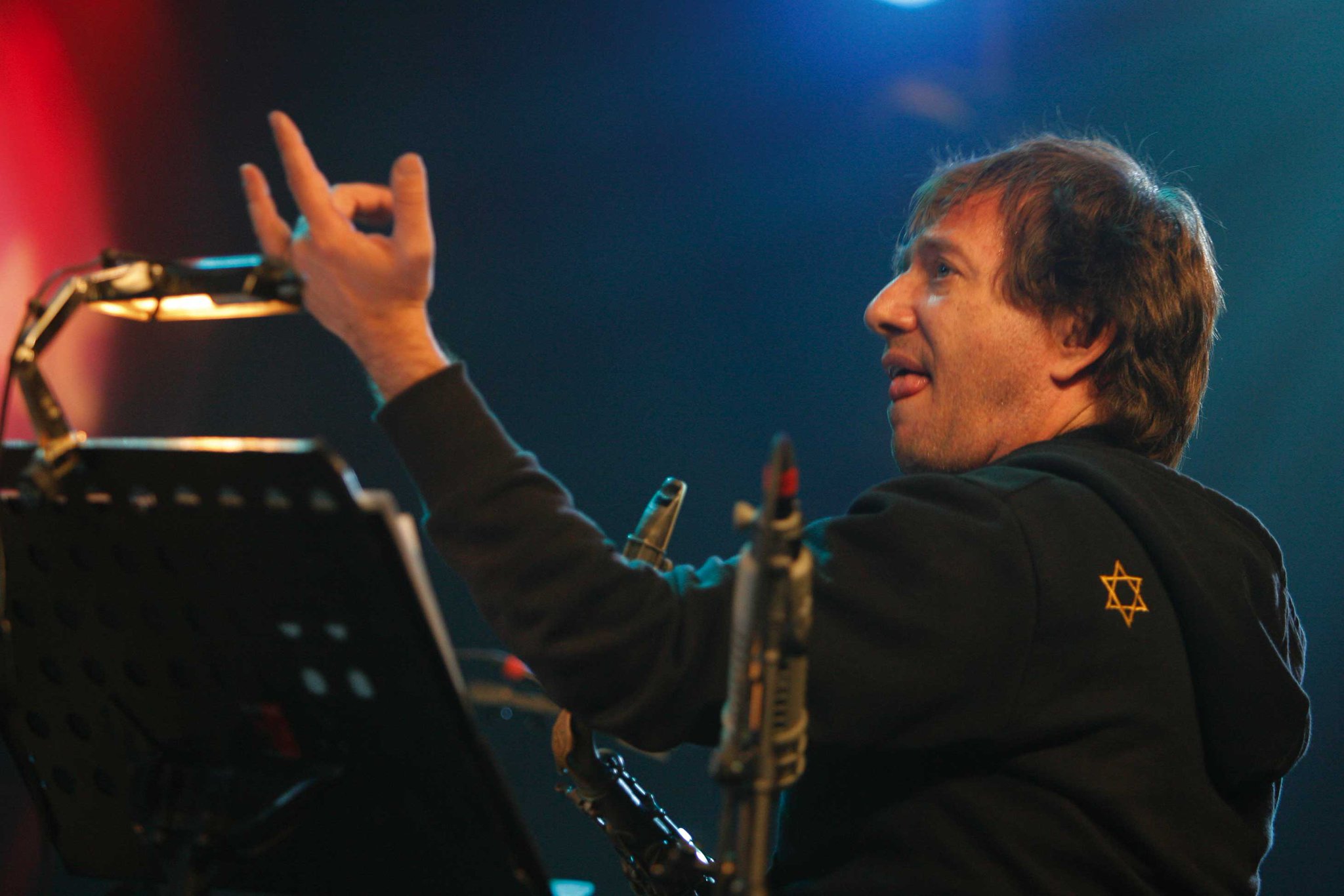 Happy birthday John Zorn Jazz in Marciac 2006 © Francis Vernhet 