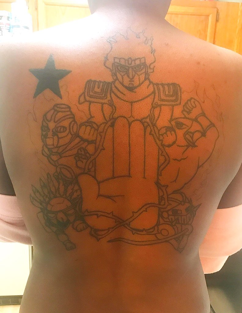 jojo jojobirthmark star tattoo newtattoo part5confirmed