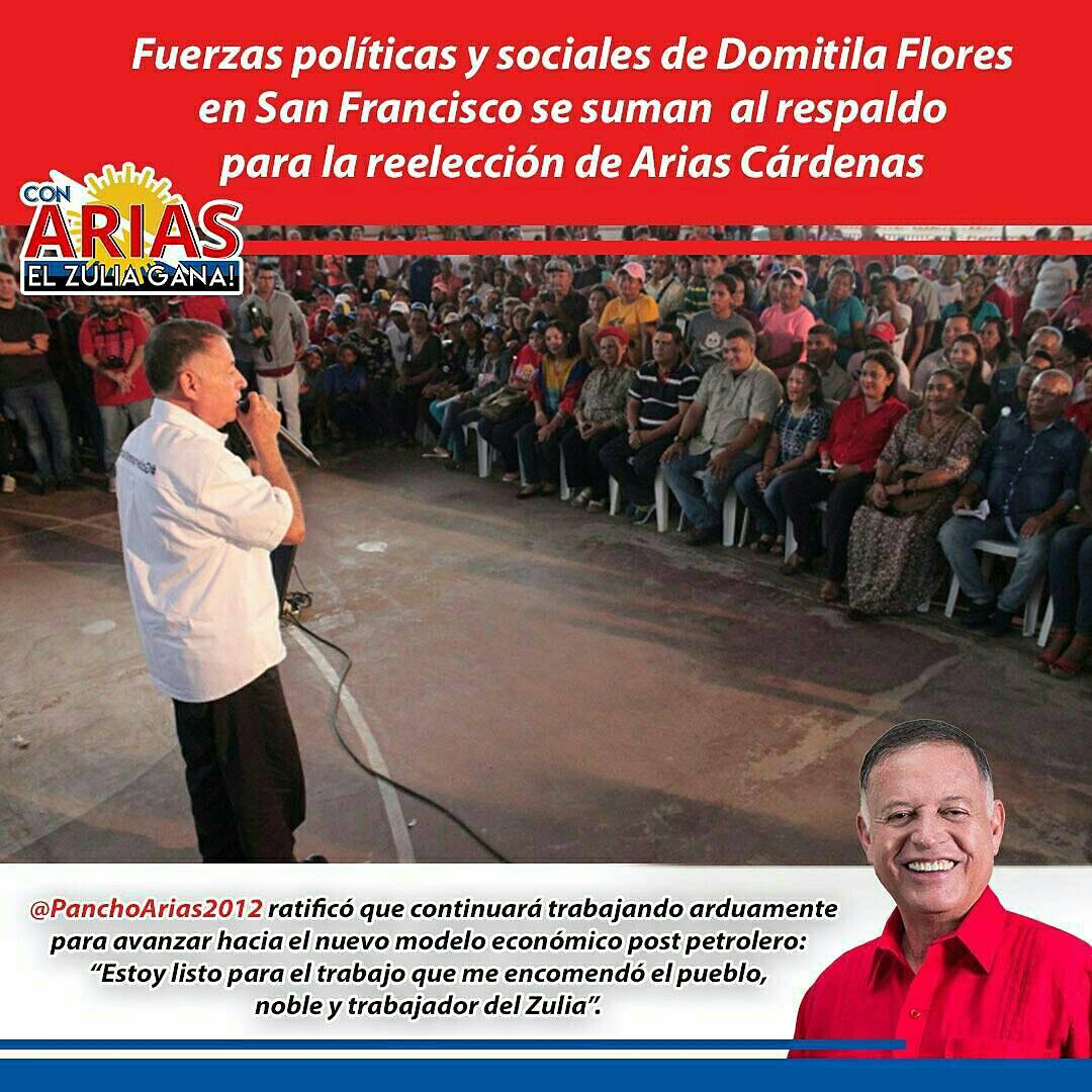 frankropsuv's tweet photo. El Poder Popular esta con .@panchoarias2012 porque sabe que trabaja de manera incansable para el buen vivir del pueblo zuliano #AriasRepite https://t.co/RPzZvoLtjM