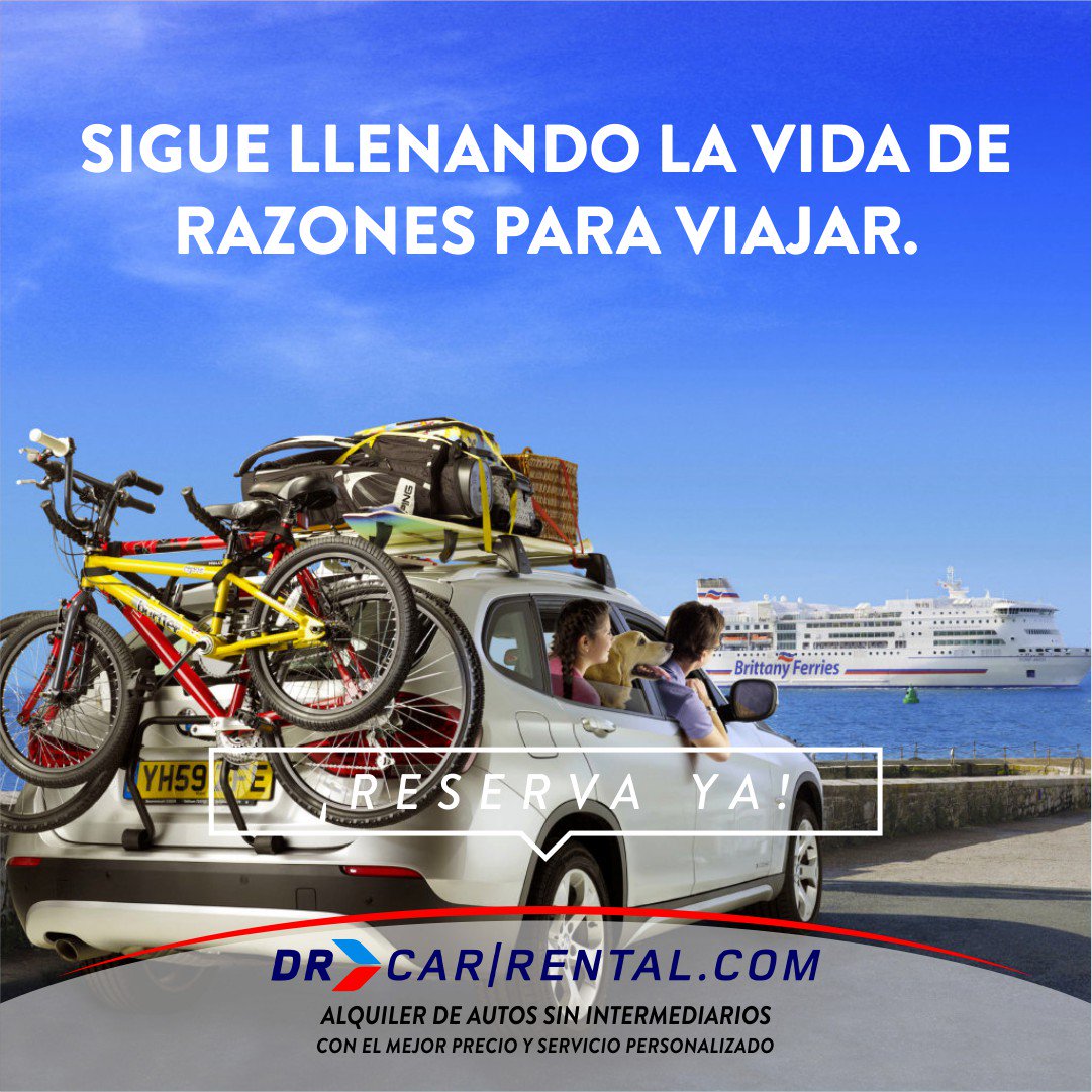 drcarrental's tweet photo. Sigue llenando la vida de razones para viajar. #drcarrental #Eligeeldestino copia el link https://t.co/fZdf8PWWHW https://t.co/hgvJMLlIbl