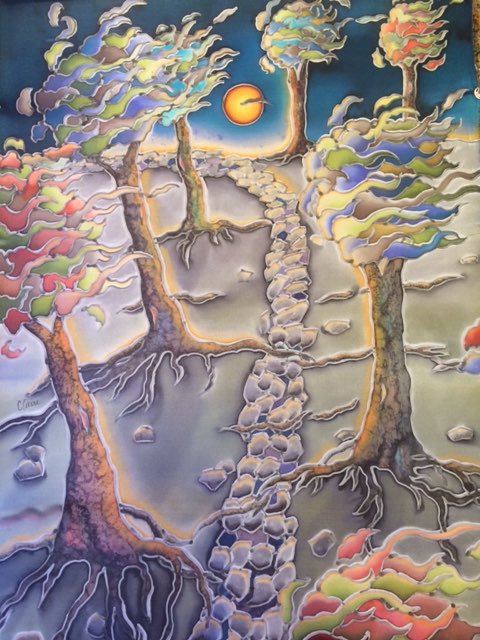 FaccTennessee's tweet photo. Rocks and Roots by Claire Vassort | come support your local French artist this Friday, September 8 at Area 61 Gallery on Main St from 5-8pm! https://t.co/018xIdHHrT