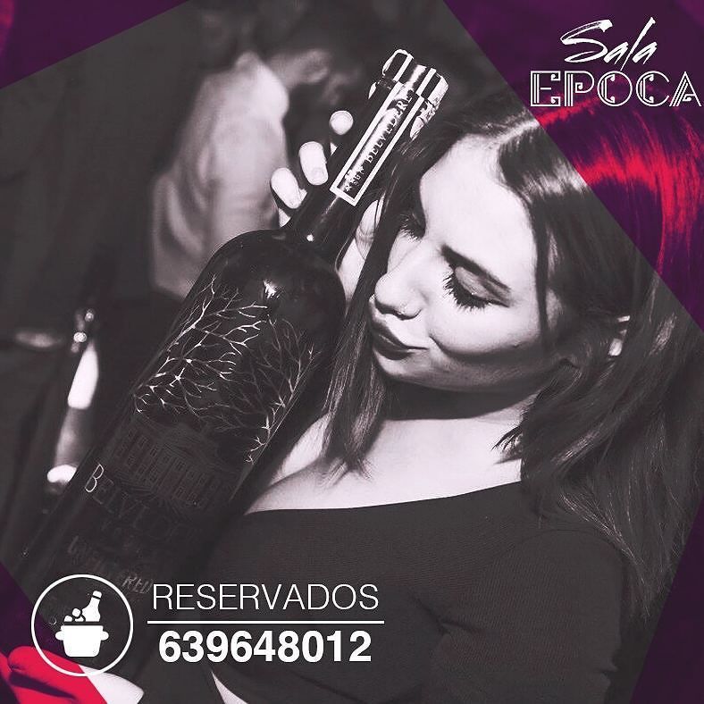 RESERVADOS en #SalaEPOCA para tus noches VIP 😉
📱639648012 ◄ Málaga