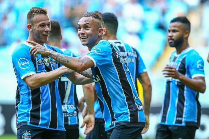 mbertoncello_'s tweet photo. Curiosidade: #Grêmio 5x0 #Sport na Arena é a maior goleada do Brasileirão 2017 ao lado de Atlético-PR 5x0 Avaí. 🔥🔥🔥 https://t.co/z5JptRwYqL