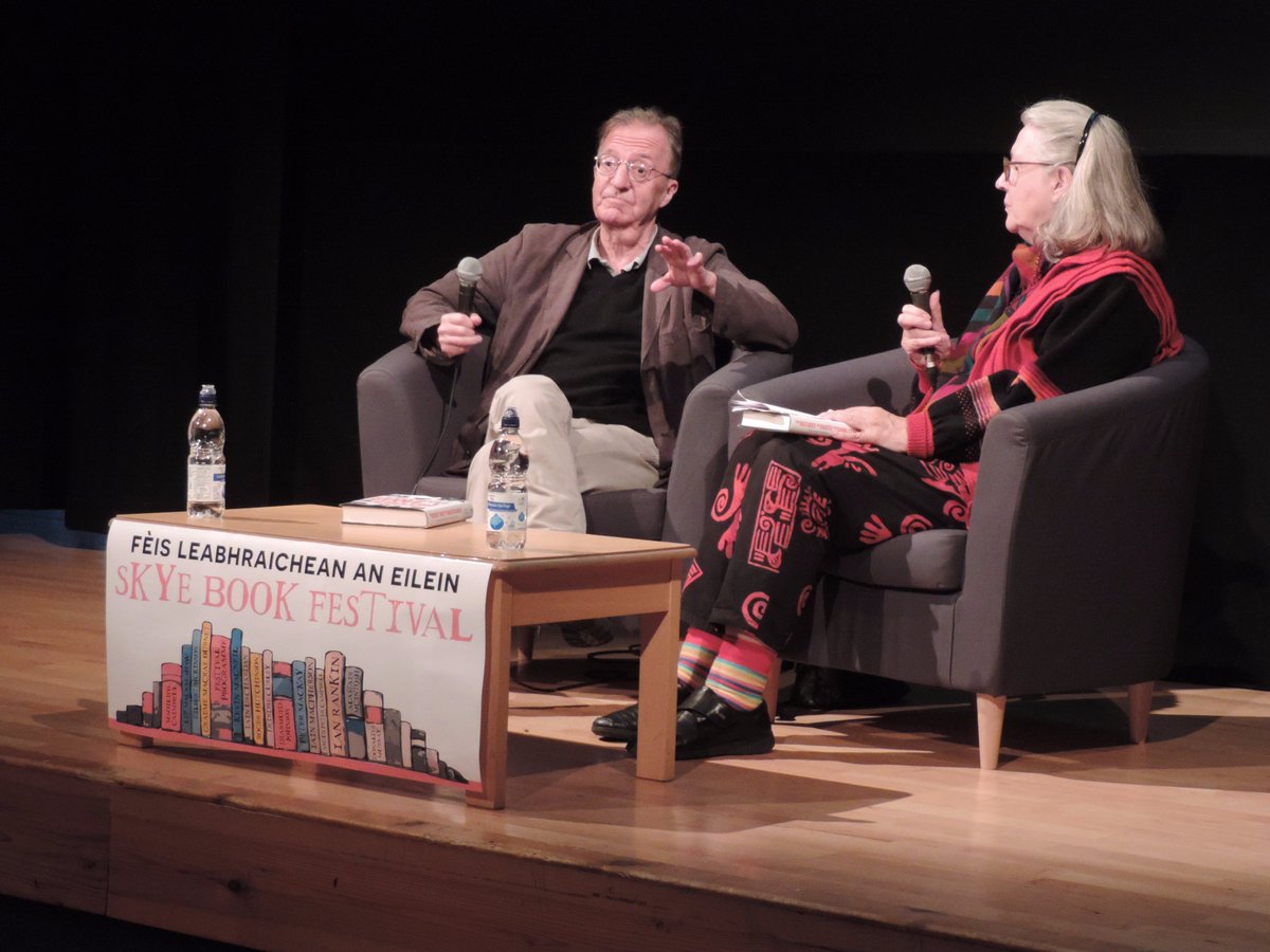 SkyeBookFest's tweet photo. Roger Hutchinson gave us a new perspective on the national census @SkyeBookFest https://t.co/5IcQcHv9Z0
