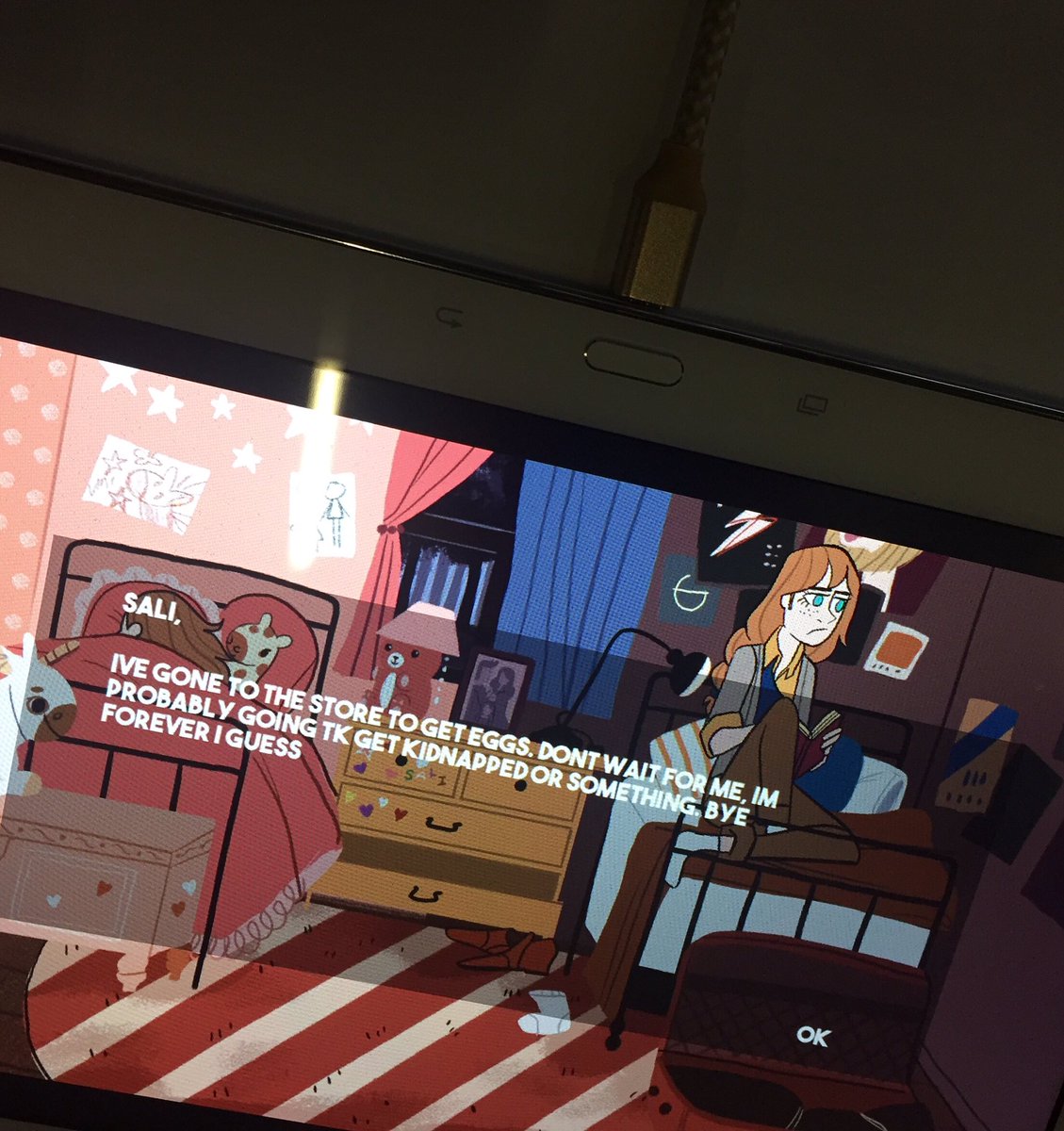 shuandang's tweet photo. A farewell message to Sali from a PAX visitor!! #Interfectorem #GirlsMakeGames #PAXWest2017 @GirlsMakeGames https://t.co/1FpO9iSQFj
