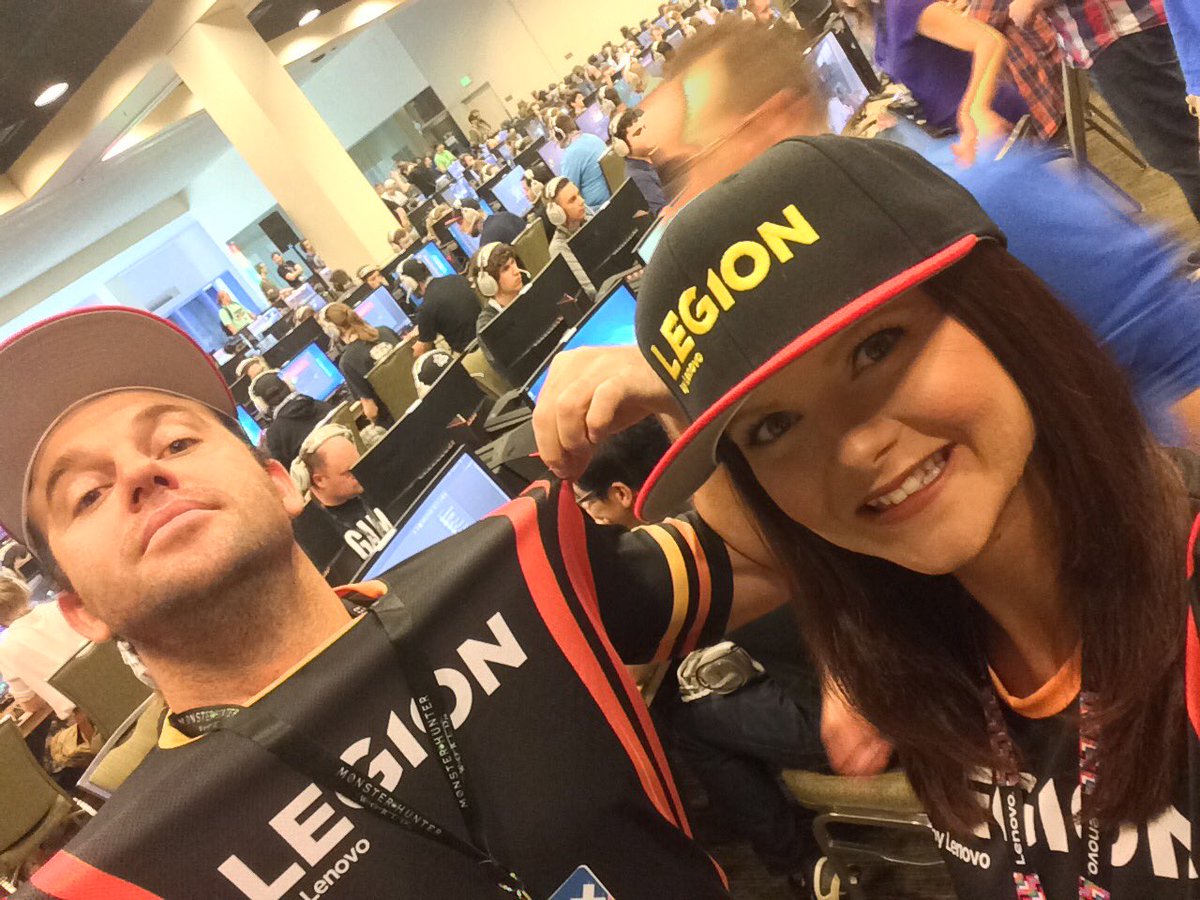 Michele_Rose13's tweet photo. Ready to rock day two of PAX! @LenovoLegion #iamlenovo #wearelenovo #premiumSTARS https://t.co/Ylh61RNrfa