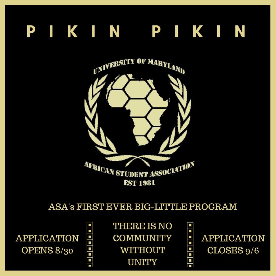 UMCPASA's tweet photo. Fill out this form to signup for our Big Little Program. #NoCommunityWithoutUnity
https://t.co/IDUyJaK6bj https://t.co/fR5hHT2Y7V