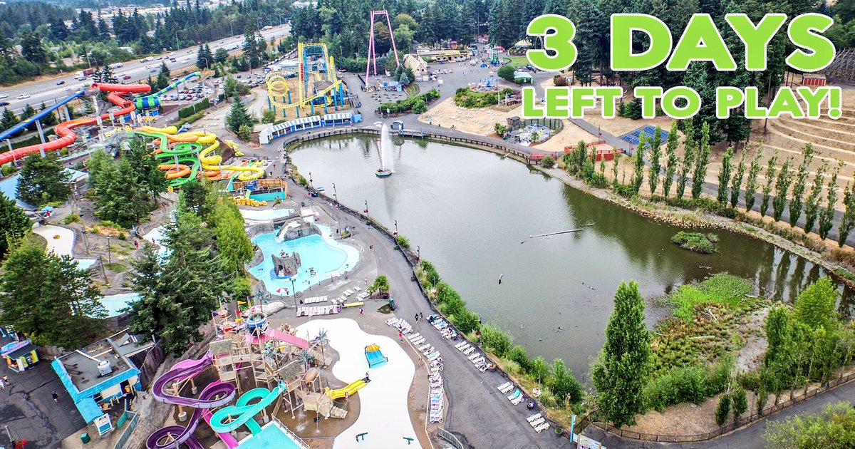 WildWavesPark's tweet photo. #Summer is almost over at the park, but there's plenty FUN left to be had! #RideAndSlide thru Monday! #WildWaves #LaborDayWeekend #Seattle https://t.co/XcQHabMUW0