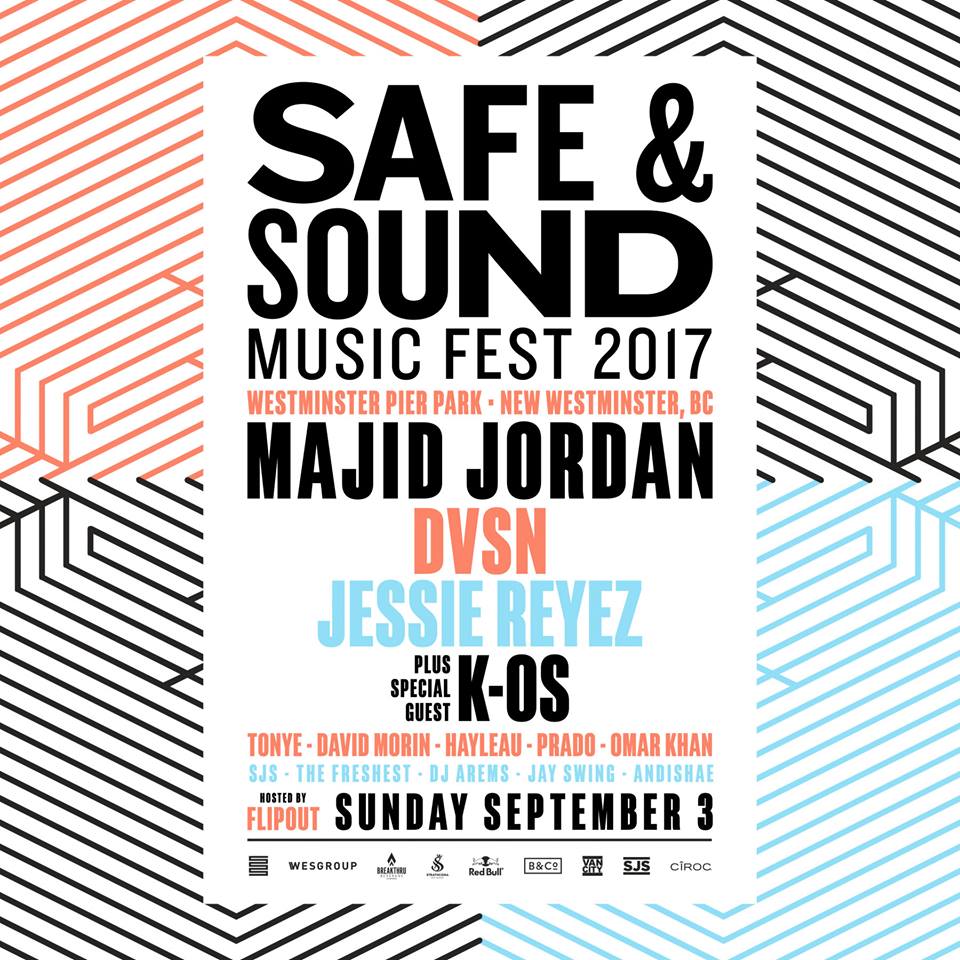 ThePRPress's tweet photo. Safe & Sound Music Fest is tomorrow! Catch @dvsndvsn, @Jessiereyez, @hayleauLaw + more live at #SSMF17 🔥 PREVIEW - https://t.co/xShUF5sAaI https://t.co/JMmIeMuTWr