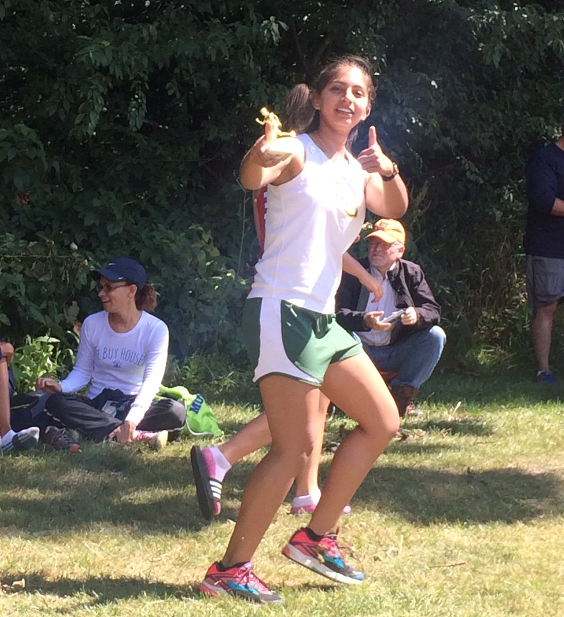 Grenation_XC's tweet photo. 6th, 7th and 10th place finishes for Monica, Sam, and Abbey at varsity and Nicole was 9th in the open! https://t.co/9AI4n6sebl