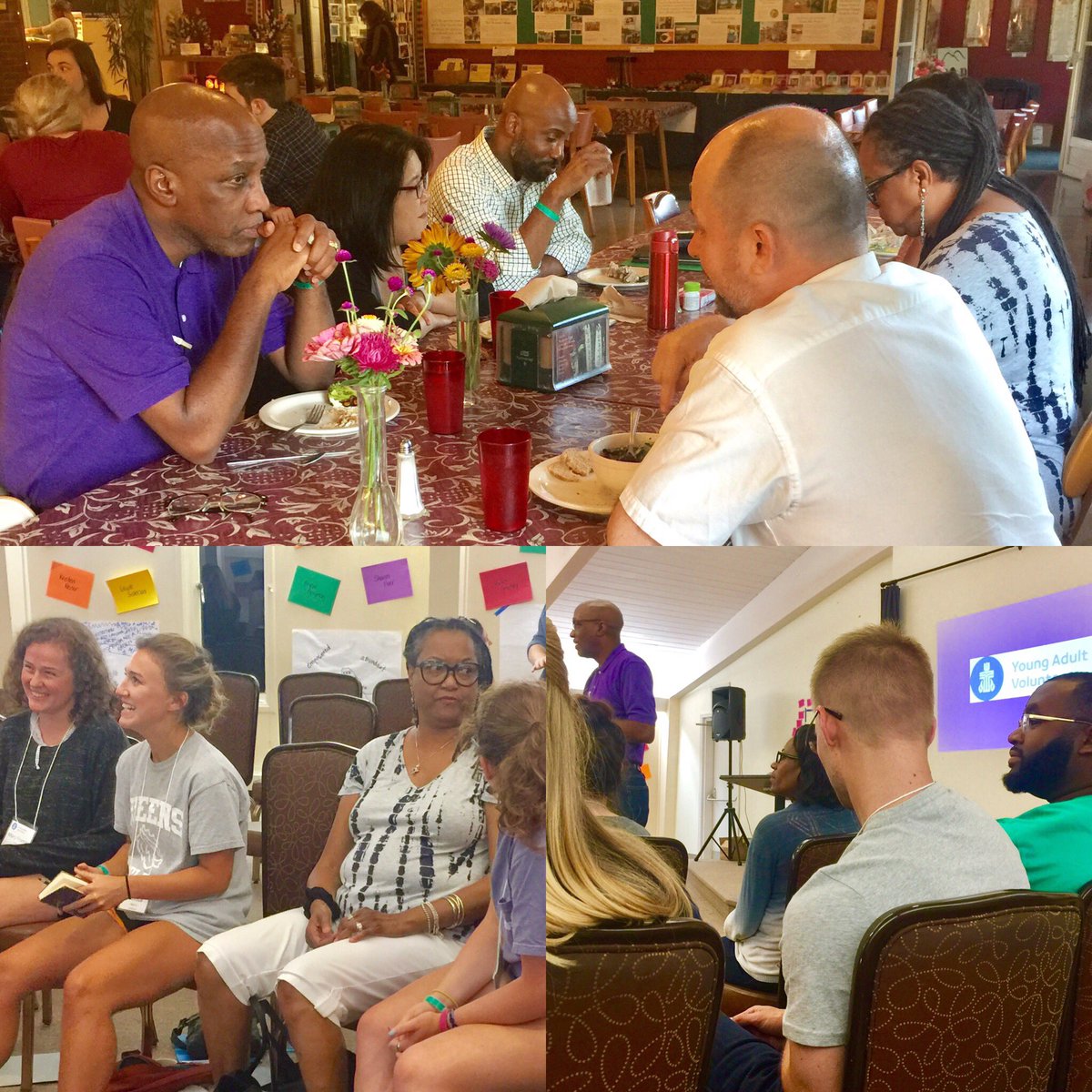 yavprogram's tweet photo. grateful for @jherbertnelson & Rev. Gail Porter Nelson joining us last week during #yavprogram Orientation @AnOpenSpace #pcusa https://t.co/LQlhxoaHb8