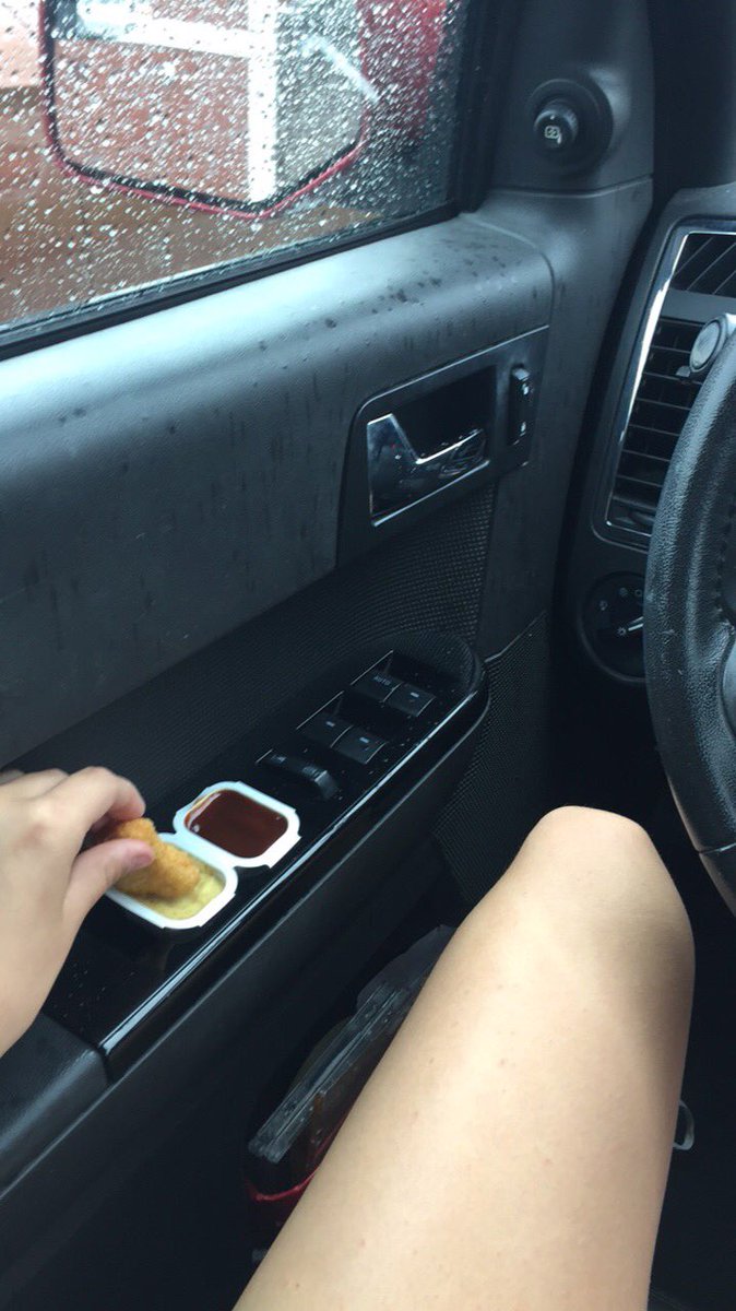 bgegenheimer's tweet photo. It's like my car was specifically designed for @McDonalds and I'm living my best life https://t.co/8FzFn0c2a9