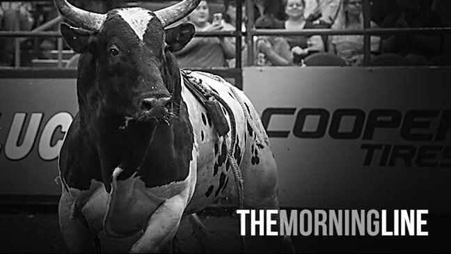 PBR's tweet photo. Some of the rankest bulls on tour take over Thackerville tonight. 

The Morning Line is here >> https://t.co/o8TK2Izio3 https://t.co/sEx7IBECrq